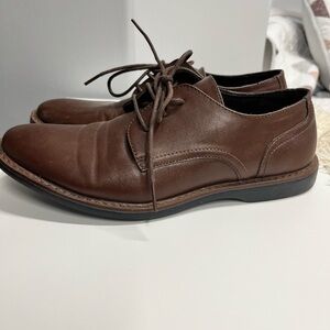 Men’s Brown Dress Shoes Size 6 Lace Up Oxford Style Smart Casual